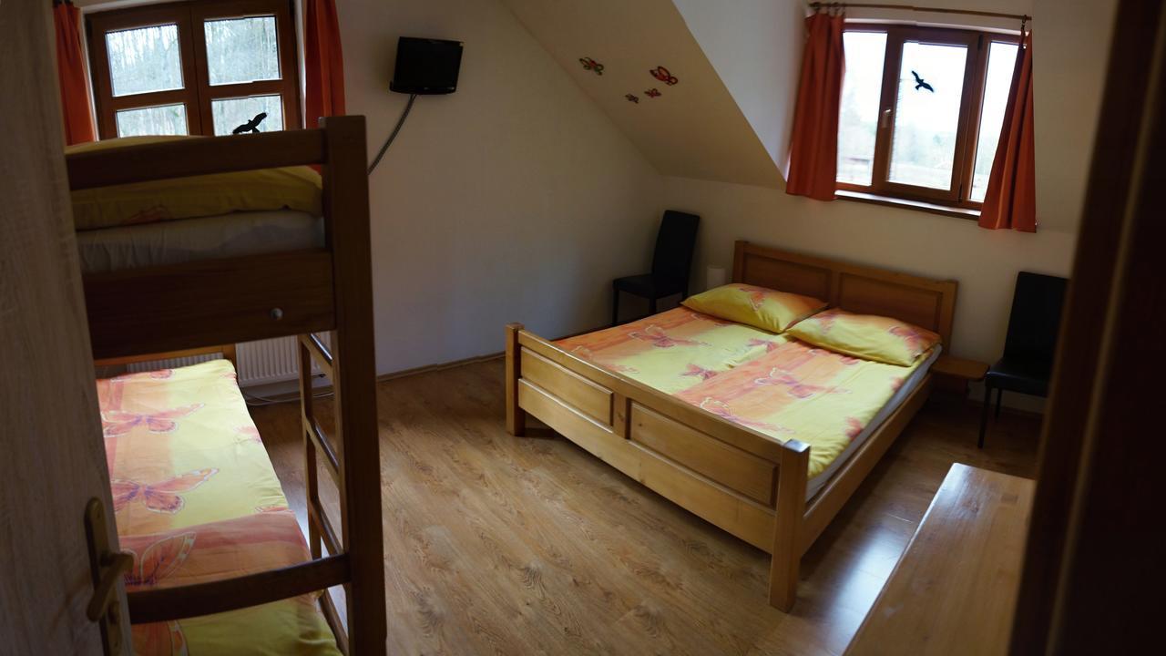 Farma Ztracenka Hotell Porici nad Sazavou Exteriör bild